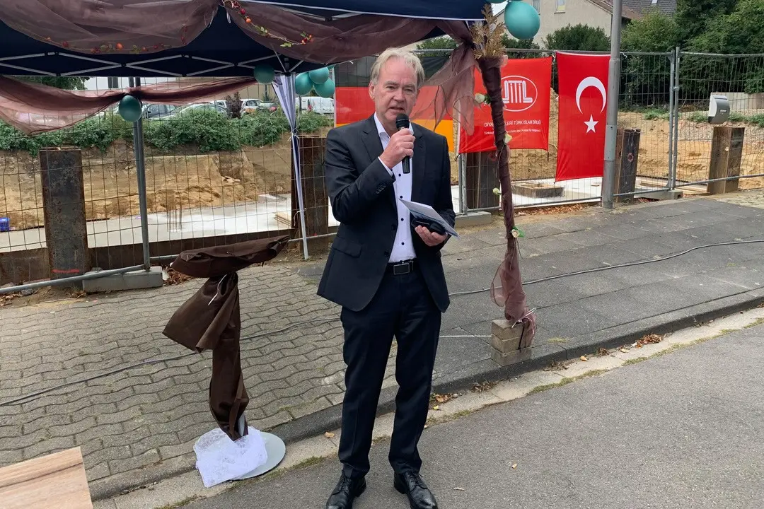 Bünde DİTİB Yeni Camii ve Kültür Merkezi’nin temeli atıldı