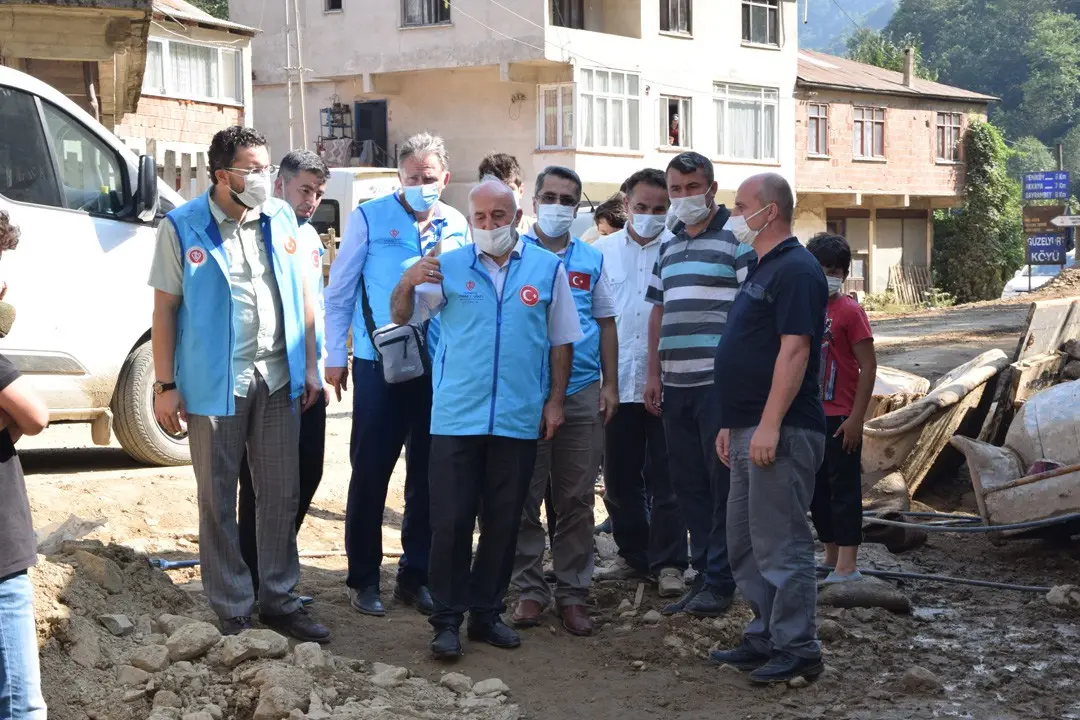 Diyanet İşleri Türk İslam Birliği, Giresun’da yaraları sarıyor