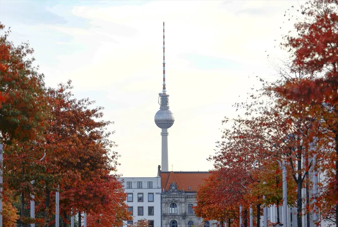 Berlin güz renkleriyle büyülüyor