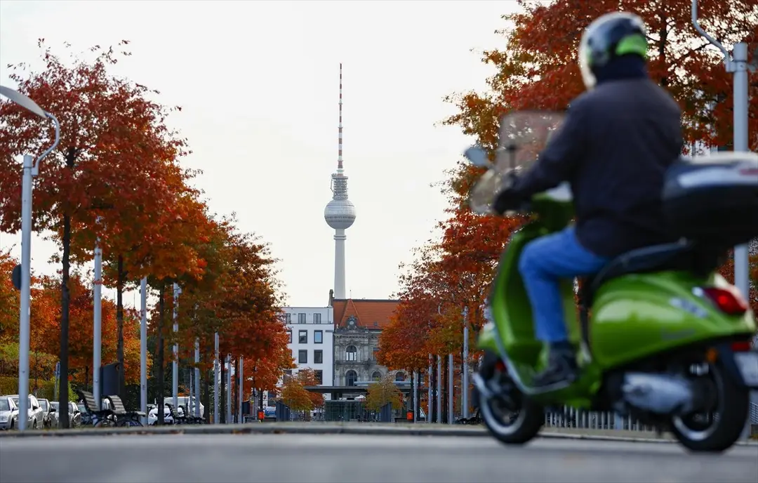 Berlin güz renkleriyle büyülüyor
