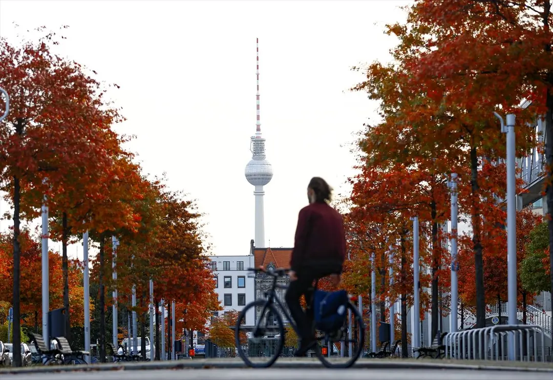 Berlin güz renkleriyle büyülüyor