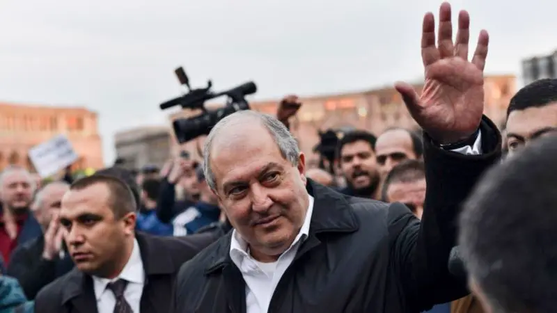Ermenistan Cumhurbaşkanı Sarkisyan Brüksel'de