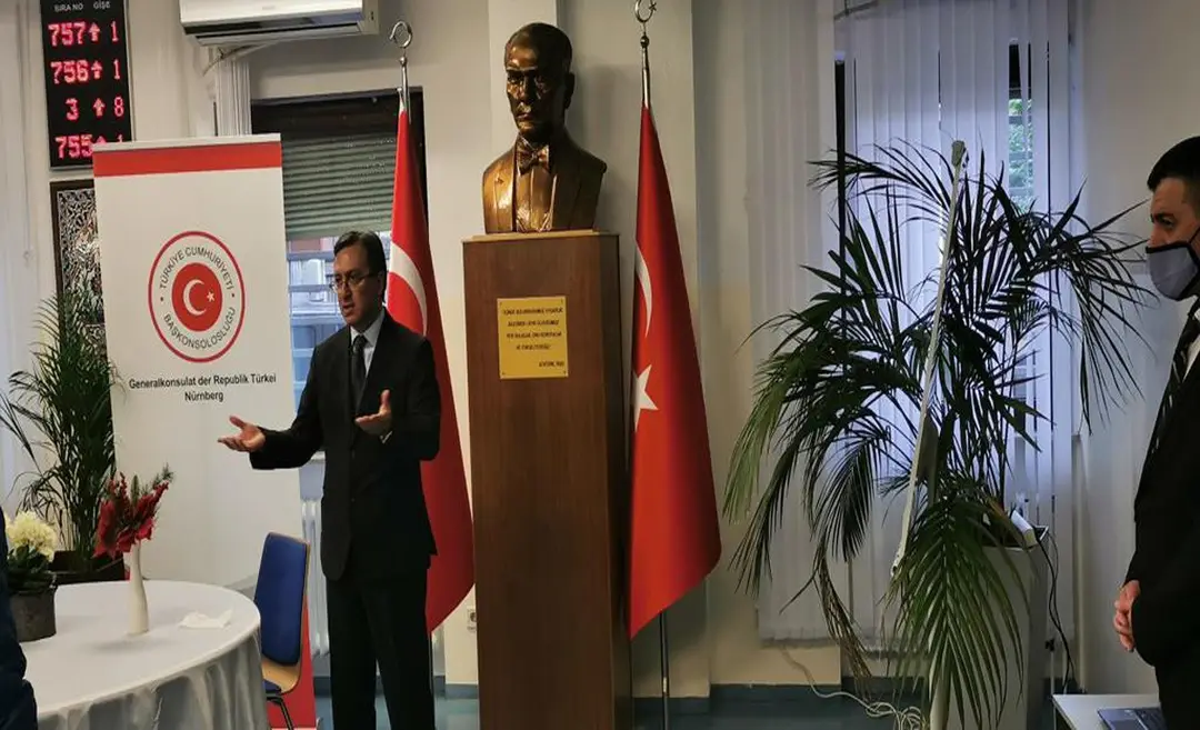 Ulu Önder Atatürk Nürnberg’de anıldı
