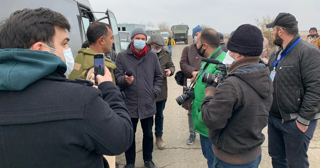KGK Karabağ’da tarihe tanıklık etti