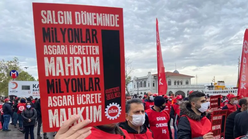 Asgari Ücrete İşçi Konfederasyonları Tepkili