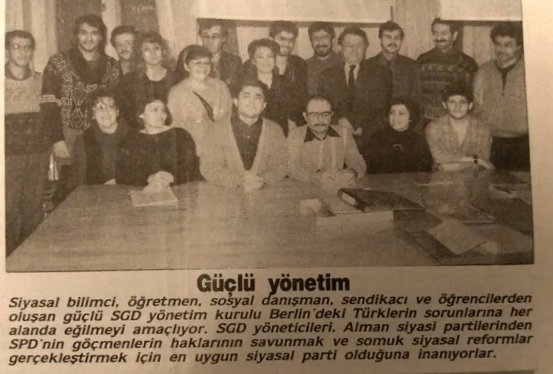 Berlin Sosyal Demokratlar Derneği 30. Yılına girdi