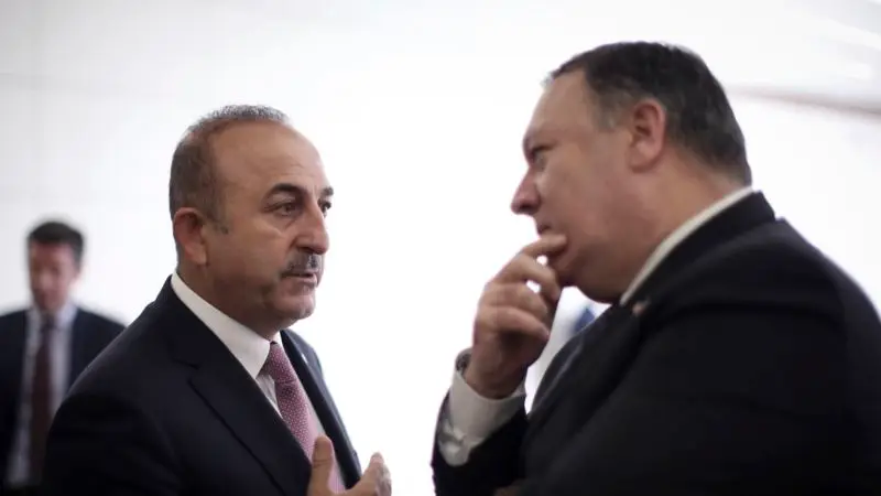 Pompeo Çavuşoğlu’yla Yaptırımları Görüştü
