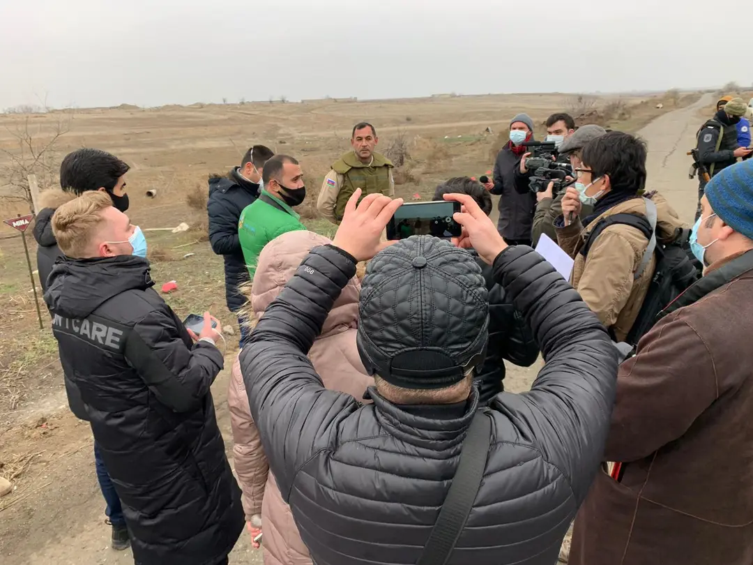 KGK Karabağ’da tarihe tanıklık etti