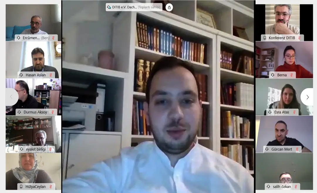 DİTİB teşkilatı 'online' toplantısı ile bir araya geldi