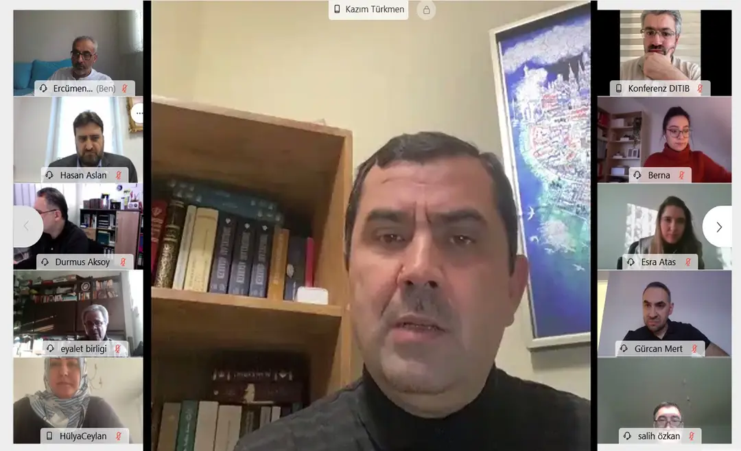 DİTİB teşkilatı 'online' toplantısı ile bir araya geldi