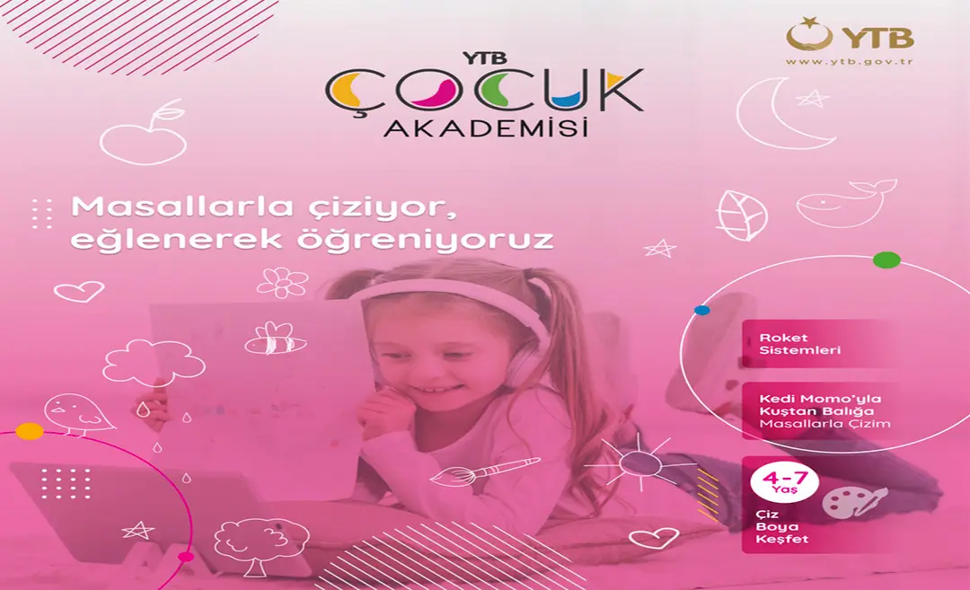 “YTB Çocuk Akademisi” Eğitimleri Yoğun İstek Üzerine Tekrar Başlıyor
