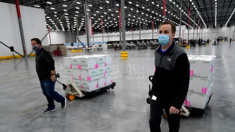 ABD’de Kara Kış 6 Milyon Doz Aşının Dağıtımını Engelledi