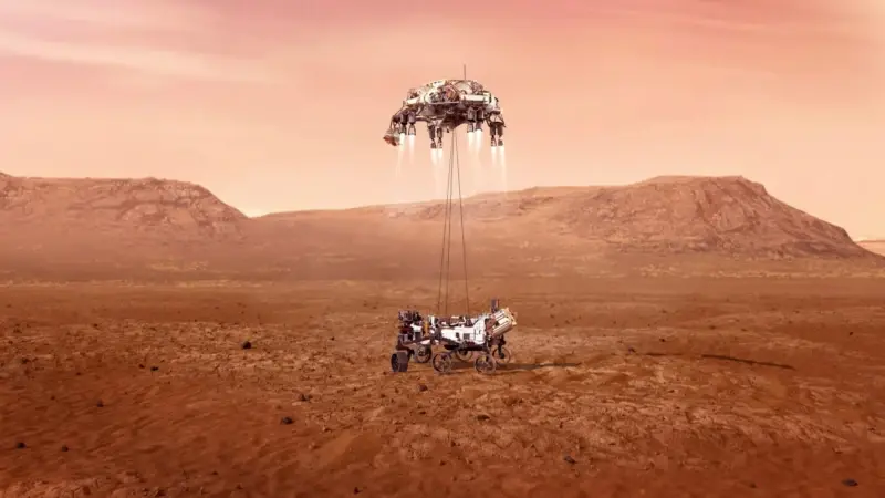 NASA'nın Aracı Perseverance Mars’a İndi
