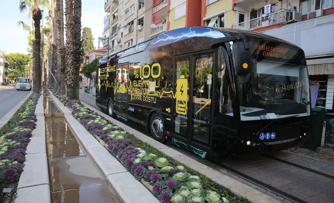 Elektrikli otobüsler Antalya’da test ediliyor
