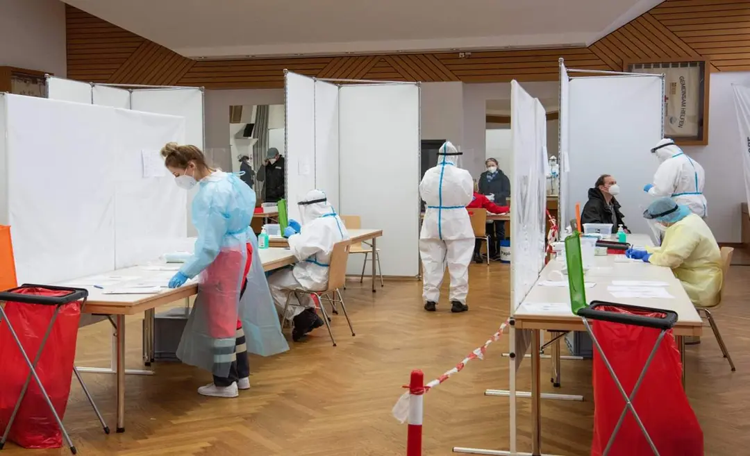 Nürnberg’de hızlı test merkezi açıldı