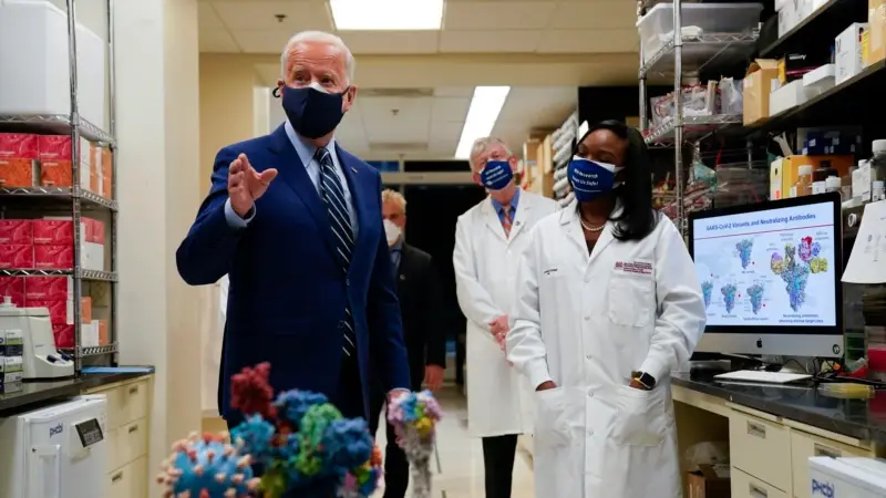 Salgınla Mücadele Biden’a Desteği Arttırıyor
