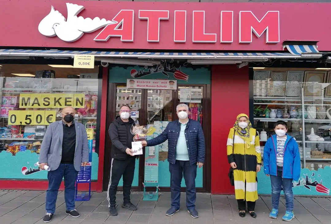 İGMG ‘den, işadamları ve esnafa ramazan ziyareti