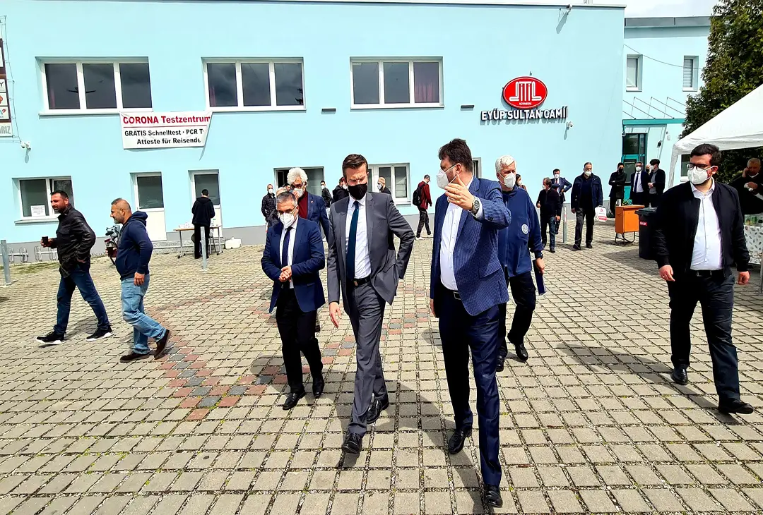 Nürnberg DİTİB Eyüp Sultan camiinde Aşı kampanyası Başlıyor