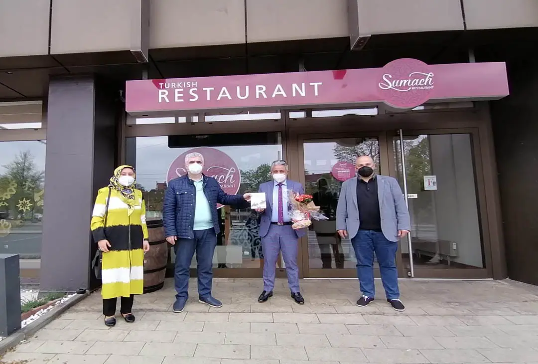 İGMG ‘den, işadamları ve esnafa ramazan ziyareti