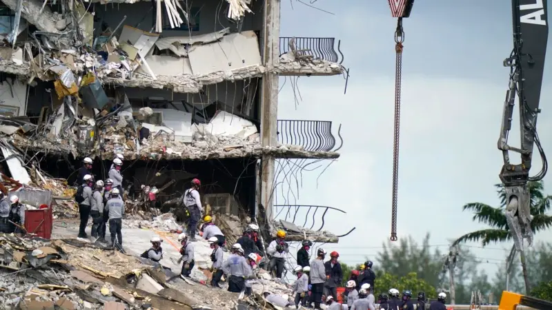 Miami'de Çöken Binada Can Kaybı 10'a Yükseldi