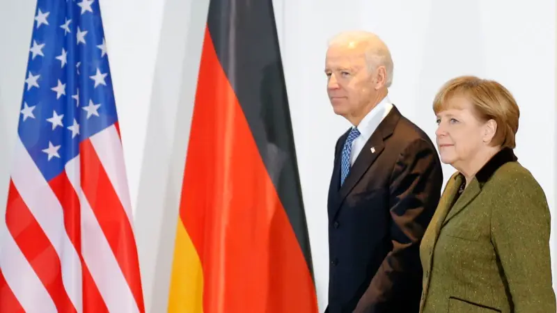 Biden ve Merkel Beyaz Saray'da Görüşecek