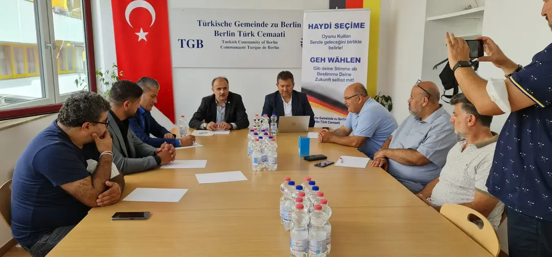 Berlin Türk Cemaati, Almanya'da seçime katılım çağrısı yaptı