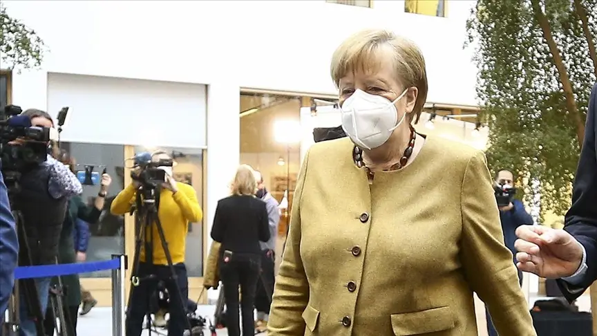 Merkel'den BioNTech'in üretim tesisine ziyaret