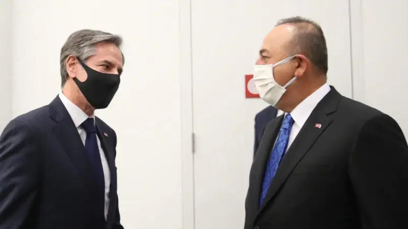 Blinken ve Çavuşoğlu Afganistan Konusunu Görüştü