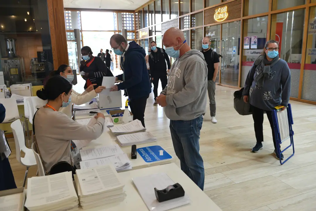 Cami`de 3771 kişi Kovid-19 aşısı oldu