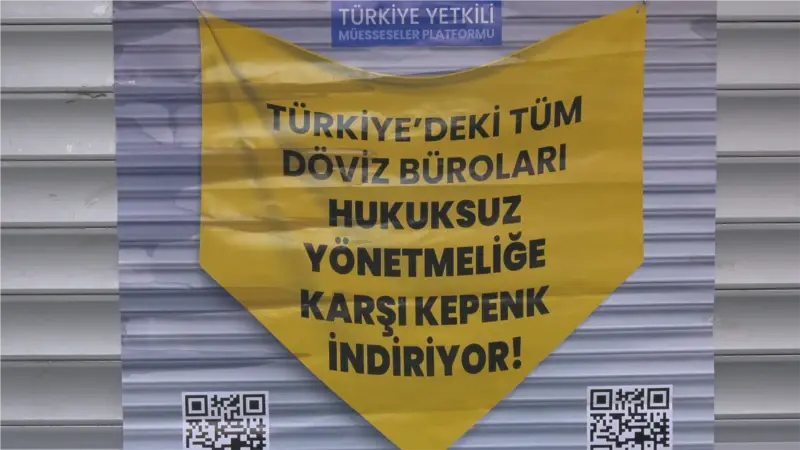 Döviz Büroları Kepenk Kapattı
