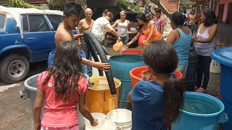 Venezuela'da Acil Vakaların Yüzde 25'i Kirli Su Kaynaklı