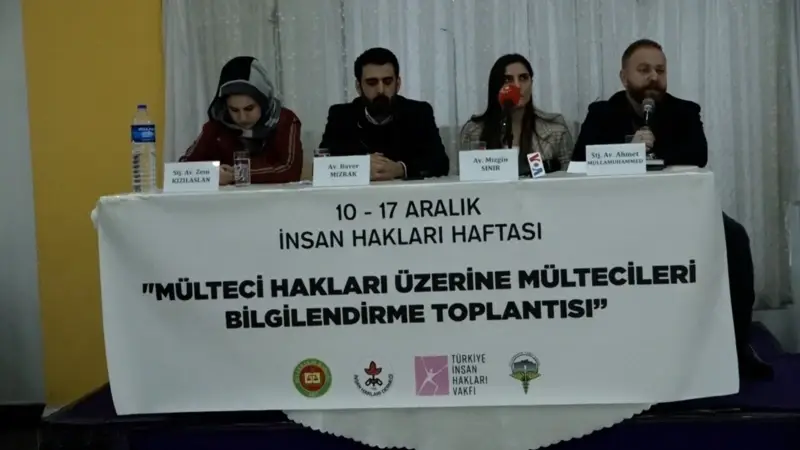 Diyarbakır'da Yaşayan Sığınmacılara 'Hak' Dersi