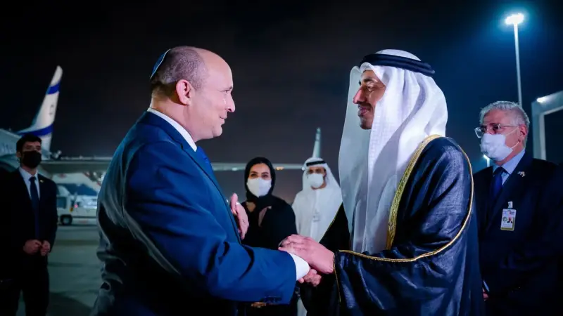 İsrail Başbakanı Birleşik Arap Emirlikleri'nde