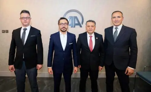 AA Genel Müdürü’ne KGK ziyareti
