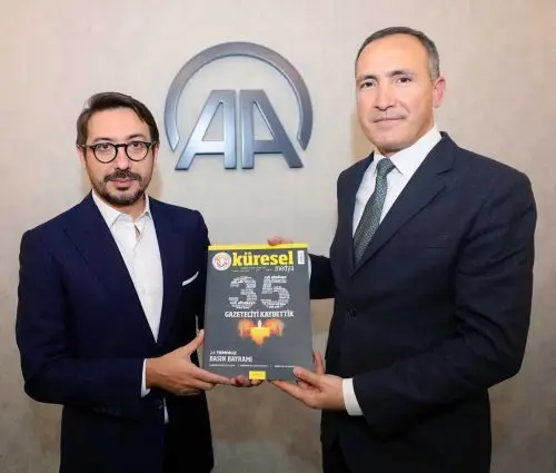 AA Genel Müdürü’ne KGK ziyareti