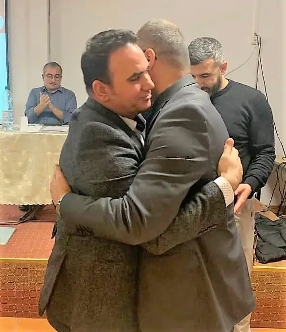 Lübeck AKM'de Bayrak Değişimi