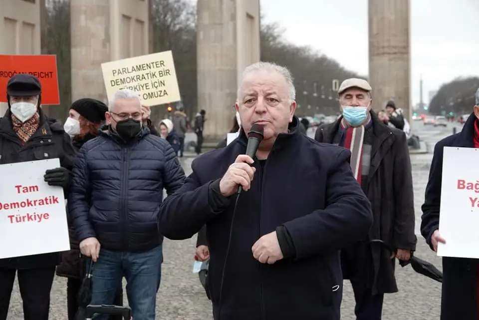 Sedef Kabaş için Berlin'de sokağa çıktılar