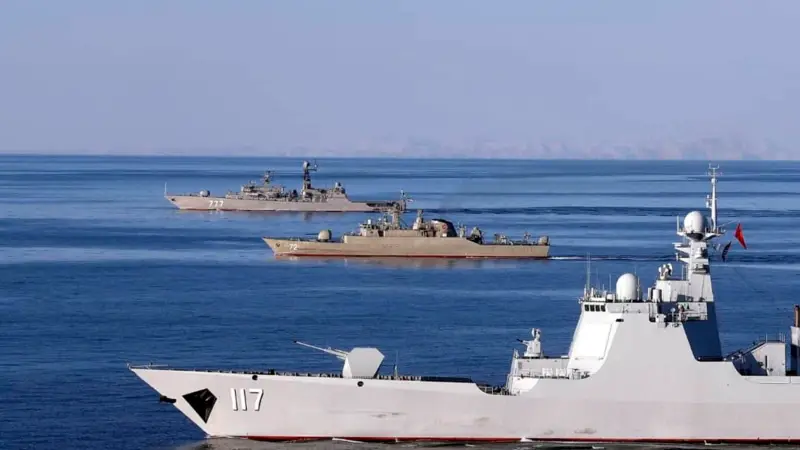 Rusya Çin ve İran'dan Ortak Deniz Tatbikatı