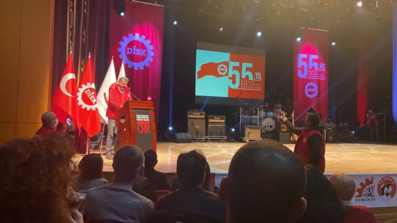DİSK’ten Emeğin Türkiyesi'ni Kurma Sözü