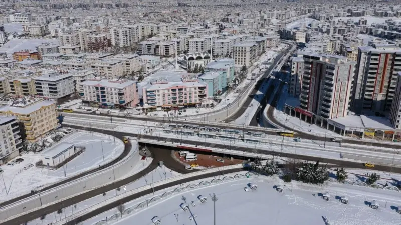 Bu Kış Yağan Kar Gaziantep'te Kuraklığı Giderdi