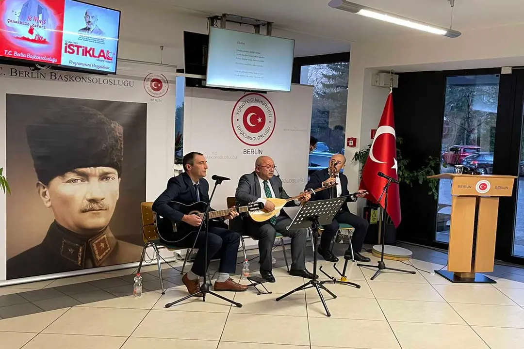 Çanakkale şehitleri Berlin’de anıldı