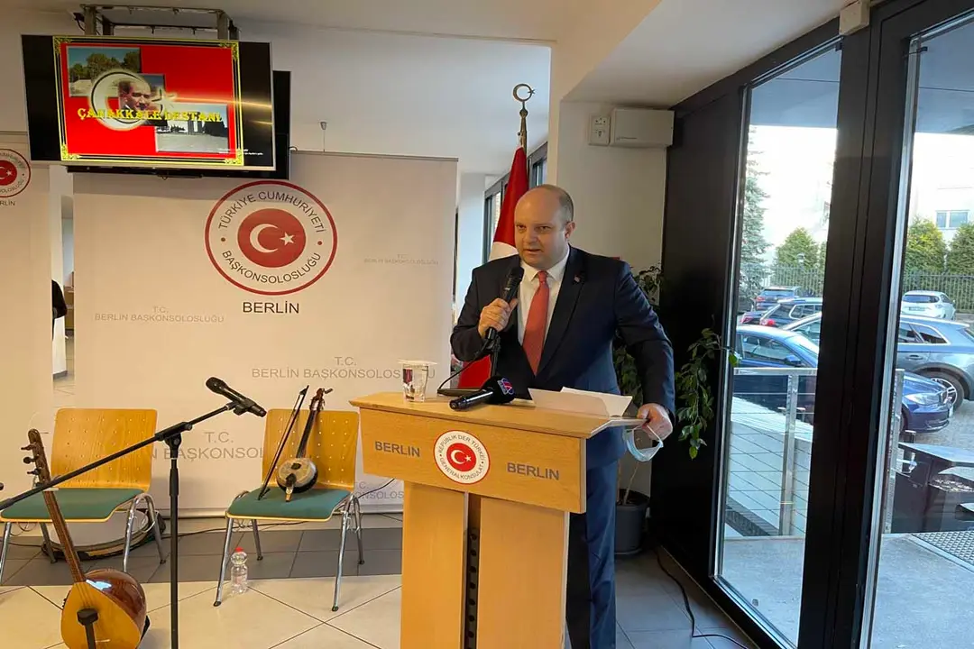 Çanakkale şehitleri Berlin’de anıldı