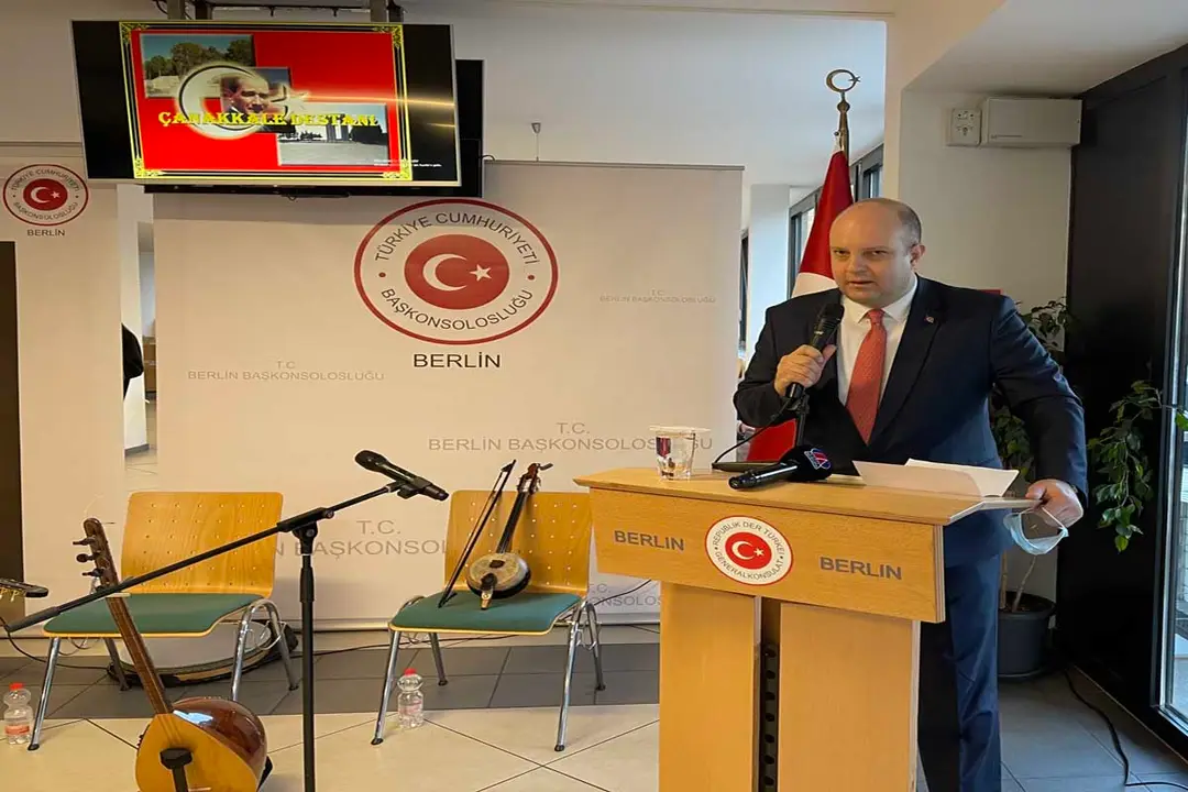 Çanakkale şehitleri Berlin’de anıldı