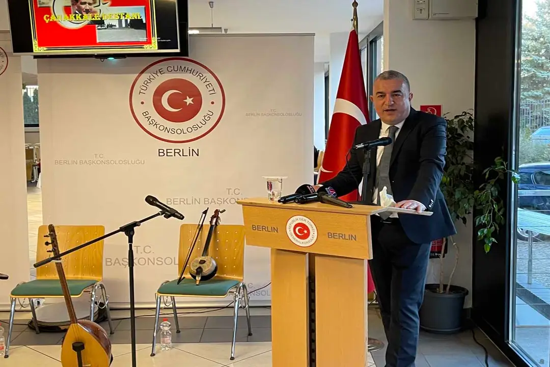 Çanakkale şehitleri Berlin’de anıldı