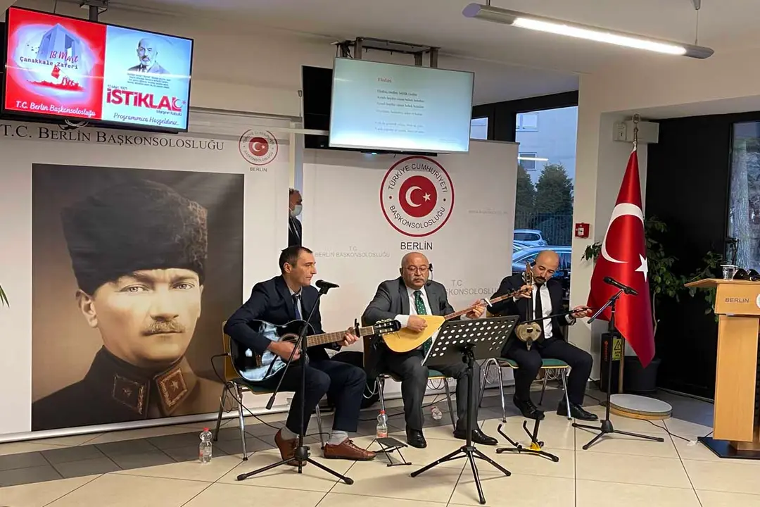 Çanakkale şehitleri Berlin’de anıldı
