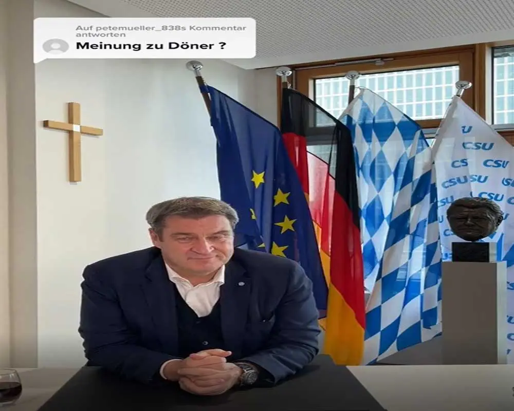 Markus Söder: Döner`e hayır demem