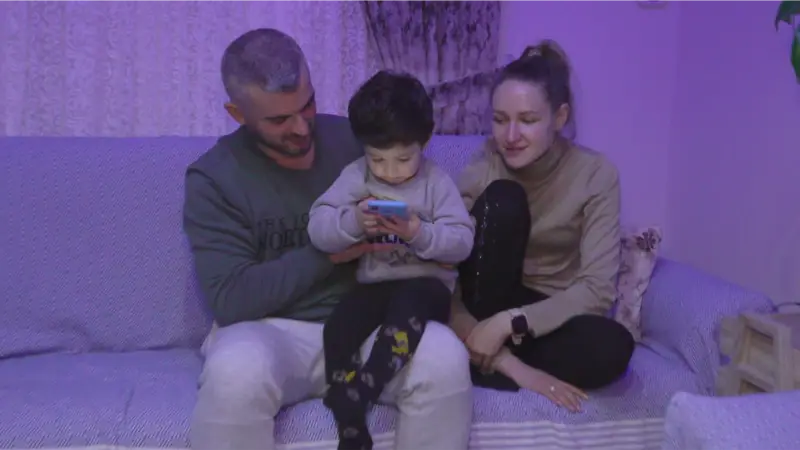 Savaşta Mahsur Kalan Tekin Ailesi Tahliye Edildi