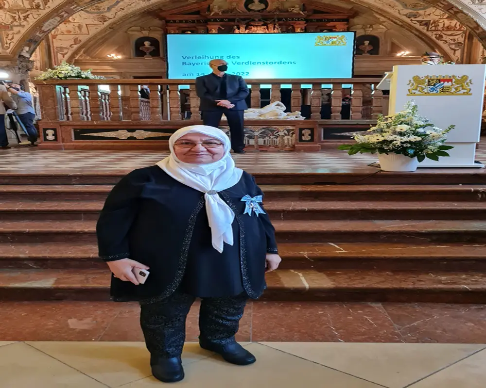 Kamile Erdemir’e Bavyera Liyakat Nişanı