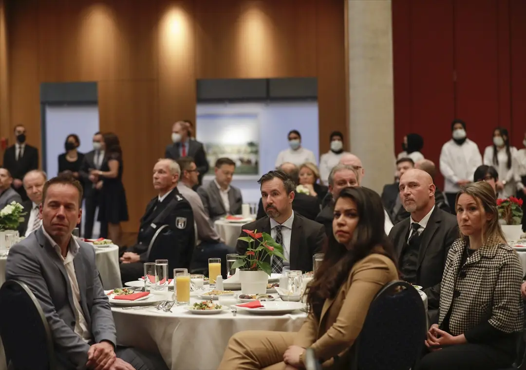 Polis Haftası nedeniyle Berlin Büyükelçiliğinde iftar verildi