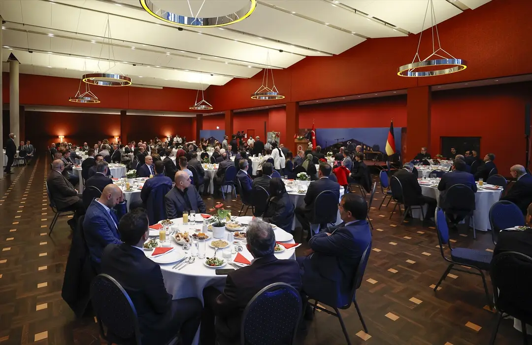 Polis Haftası nedeniyle Berlin Büyükelçiliğinde iftar verildi